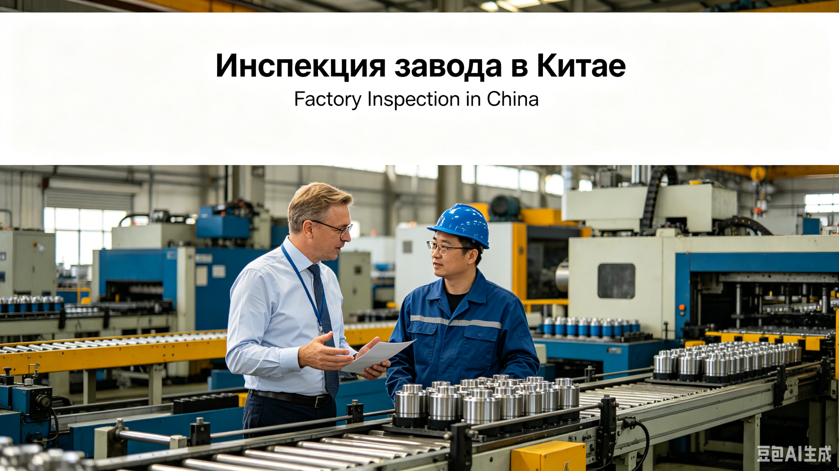 Инспекция завода в Китае